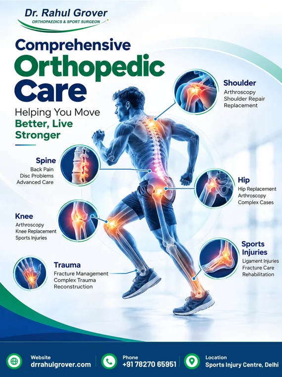 Dr Rahul Grover - Orthopaedic Care