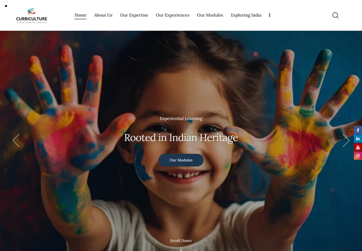 Curriculture website preview