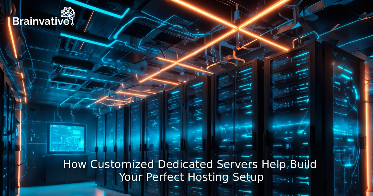 How Customized Dedicated Servers Help Build Your Perfect Hosting Setup